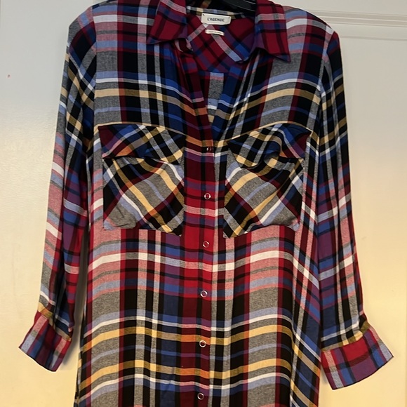 L’AGENCE Cameron Shirt Dress - Picture 6 of 8